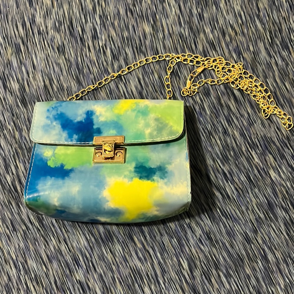 Tie dye purse